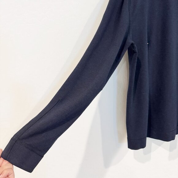 Kit + Ace Mens Layered Button Open Front Knit Cardigan Sweater Preppy Academia - Picture 5 of 8